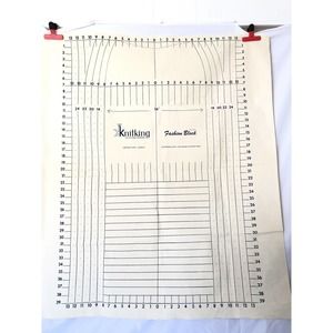 Vintage 1967 Knitking for Board or Worktable Block Blocking Knitting